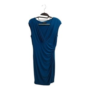 LAUREN Ralph Blue Sleeveless Dress Lauren Sz 8